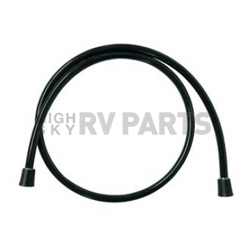 Empire Brass Shower Head Hose 60 inch Black Vinyl with Bracket - CRD-U-HS60-BLK