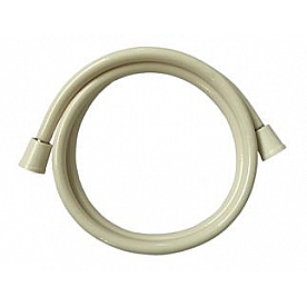 Empire Brass Shower Head Hose 60 inch Biscuit Vinyl with Bracket - CRD-U-HS60B