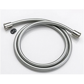 Empire Brass Shower Head Hose 60 inch Brushed Nickel Metal with Bracket - CRD-U-HS60N