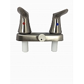 Valterra Shower Faucet - 2 Lever Handles Brushed Nickel - PF223404