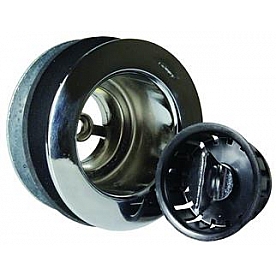 JR Products Sink Strainer Up To 2 Inch Drain Opening  Die Cast Steel - 9490-215-022