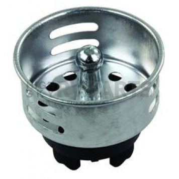 JR Products Sink Strainer Basket Push-In - Steel 