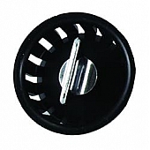 JR Products Sink Strainer Basket Twist Lock - Plastic 