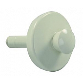JR Products Sink Strainer Stopper Plastic Stem Parchment - 95125