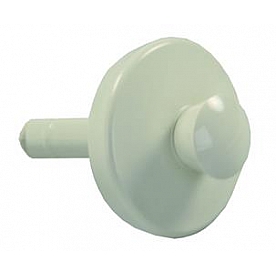 JR Products Sink Strainer Stopper Plastic Stem Parchment - 95125