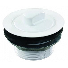 JR Products Sink Strainer Up To 2 Inch Drain Opening  Plastic - 184030-A