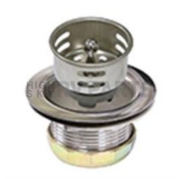 Howard Berger Sink Stainless Steel Strainer with 1-1/2 Inch Slip Joint Nut