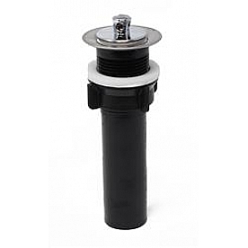 LaSalle Bristol Sink Strainer for 2 Inch Drain Outlet Plastic Plug With Stainless Steel Ring 