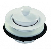 JR Products Sink Strainer Up To 2 Inch Drain Opening  Plastic - 95095