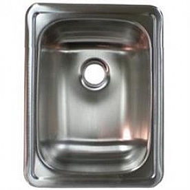 LaSalle Bristol RV Sink 17 inch x 13 inch Stainless Steel - 13RSM1713LL