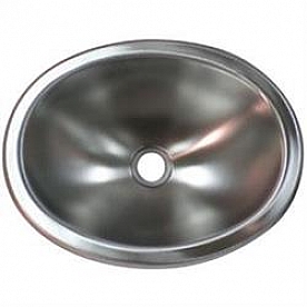 LaSalle Bristol Oval Sink 13-1/4 inchx 10-1/2 inch - Stainless Steel - 13M1186