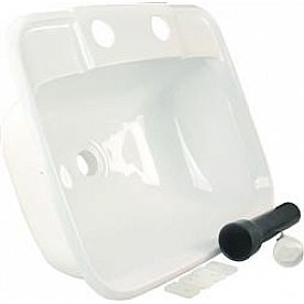 Toughgrade RV Sink Cover 14 7/8W X 16 5/8L X 1/2H, White