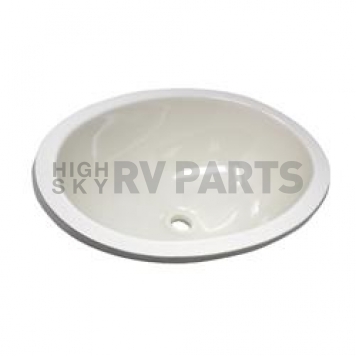 LaSalle Bristol Oval Sink Parchment ABS Plastic 16166PP