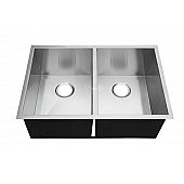 Pure Liberty Manufacturing Sink Double Stainless Steel - Under Mount - PLM-2716-DHZ