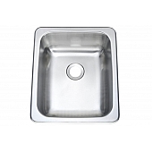 Pure Liberty Manufacturing Sink - 15 inch x 13 inch Stainless Steel -PLM-1513-304-22