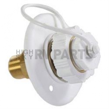 Aqua Pro Fresh Water Inlet White with 1/2 inch Male Connection - 27893