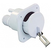 JR Products Fresh Water Inlet - Combo hose connections for 1-1/4″/ 1-3/8″ - 37525