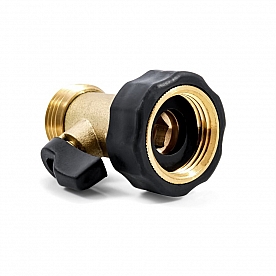 Camco Fresh Water Hose Connector - Brass - 20223