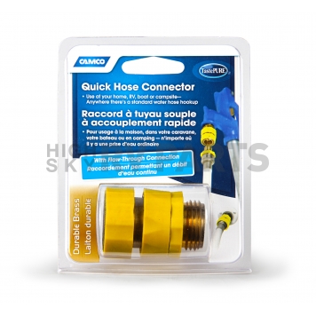 Camco Fresh Water Hose Connector - Quick Connect Type - 20143-2
