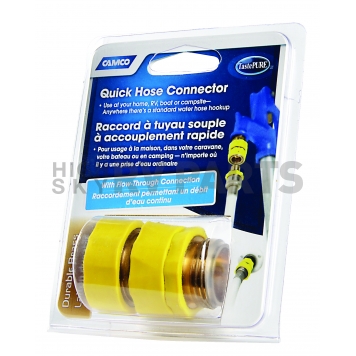 Camco Fresh Water Hose Connector - Quick Connect Type - 20143