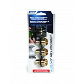 Camco Fresh Water Hose Connector - Quick Connect Brass - 20136