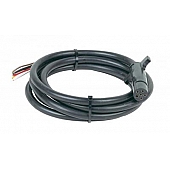 Hopkins MFG Trailer Wiring Connector - 6 Way Round 8 Foot Cable - 20136
