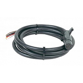 Hopkins MFG Trailer Wiring Connector - 6 Way Round 8 Foot Cable - 20136