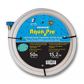 Aqua Pro Fresh Water Hose - 50 Feet White - W20867