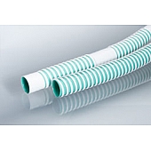 SMOOTH BOR Fresh Water Tubing 1-3/8 inch x 10' White Polyethylene - 101F