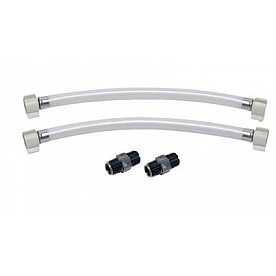 SHURflo Fresh Water Pump Hose 18 inch Length 1/2 inch Female Swivel Ends 411-010-00