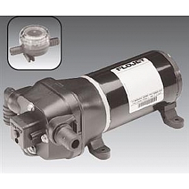 Flojet Fresh Water Pump Self-Priming 4.5 GPM - 12V - 40 PSI with Strainer 04325143A