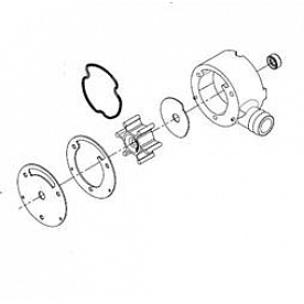 SHURflo Macerator Pump Impeller Housing 94-570-00