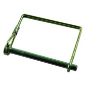 JR Products Trailer Coupler Safety Pin Clip - 1/4 Inch Diameter x 2-1/2 inch Length - 01274