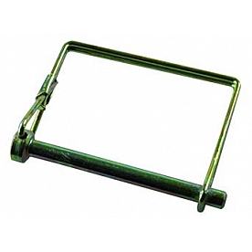 JR Products Trailer Coupler Safety Pin Clip - 1/4 Inch Diameter x 2-1/2 inch Length - 01274