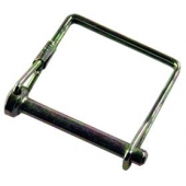 JR Products Trailer Coupler Safety Pin Clip - 1/4 Inch Diameter x 3-1/4 Inch Length - 01224