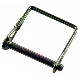 JR Products Trailer Coupler Safety Pin Clip - 1/4 Inch Diameter x 3-1/4 Inch Length - 01224