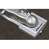 C.T Johnson Blockhead Trailer Coupler Lock 3-3/4 inch Lip Width Yellow - TCL1-YL