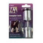 Fastway Tube Key 1/4 inch Trailer Coupler Lock - DT-30010