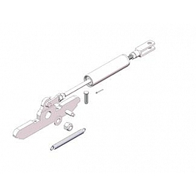 Husky Towing Fifth Wheel Trailer Hitch Replacement Compression Cylinder Assembly 31795