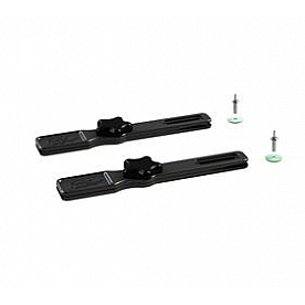 Carefree RV Awning Fabric Clamp Black Set Of 2 - 901098HDB