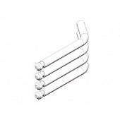 Husky Towing 5th Wheel Trailer Hitch Rail Pin 30003 Pack of 4