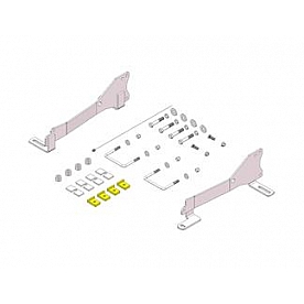 Husky Towing Fifth Wheel Custom Brackets Kit 32831 Chevy/GMC