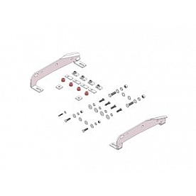 Husky Towing Fifth Wheel Custom Brackets Kit 31408 Ford 