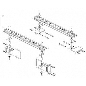 Husky Towing Fifth Wheel Trailer Hitch Mount Custom Brackets Kit 33073 Dodge Ram