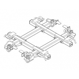 Husky Towing Fifth Wheel Trailer Hitch Mount Brackets Kit 33117 Ford
