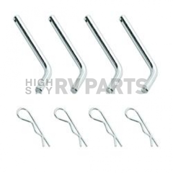 Reese Fifth Wheel Trailer Hitch Rail Mounting Pins & Clips 58467 Set Of 4