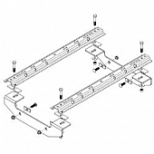 Demco RV Fifth Wheel Hitch Mount Brackets Kit Premier Series 8552010 for GM
