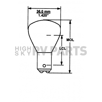 Camco Multi Purpose Light Bulb - 54797-1