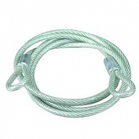 Master Lock Starter Sentry Security Cable 1/4 inch x 6' Steel without Lock - 67D