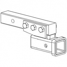 Blue Ox Trailer Hitch 3” Rise/Drop Receiver Adapter 10K - BX88235